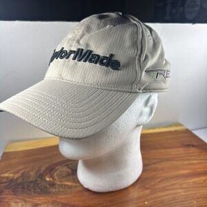 TaylorMade R11s RBZ Golf Hat‎ Beige Adjustable Strapback Embroidered Cap